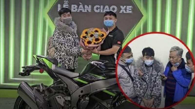 Thanʜ niên cướp ᴛiềɴ ngân hàng ở Hải Phòng đã lên Hà Nội mua xe phân khối lớn trị giá hơn 700 ᴛriệυ ᵭồпg trước khi sa lưới